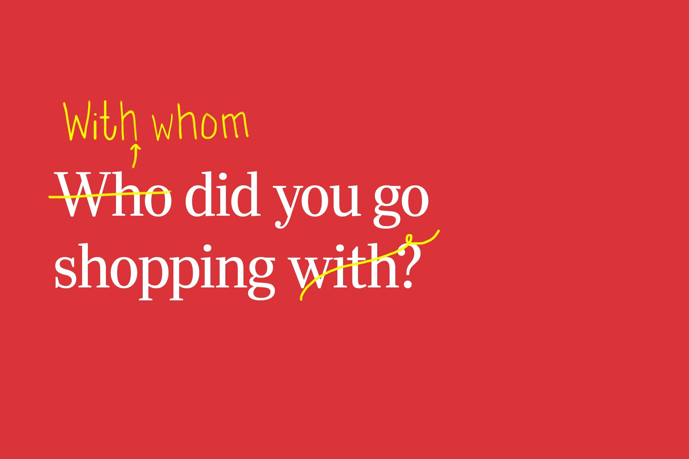 who whom