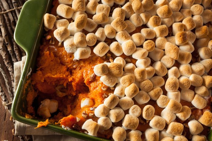 Homemade Sweet Potato Casserole for Thanksgiving