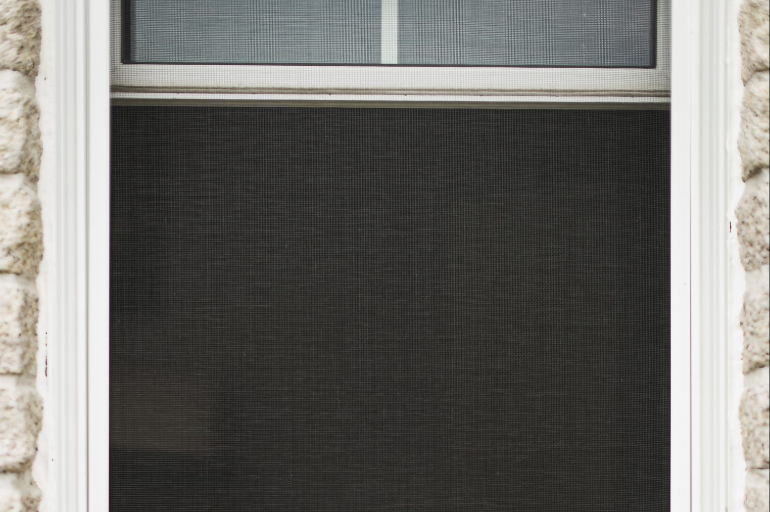 Open window screen.