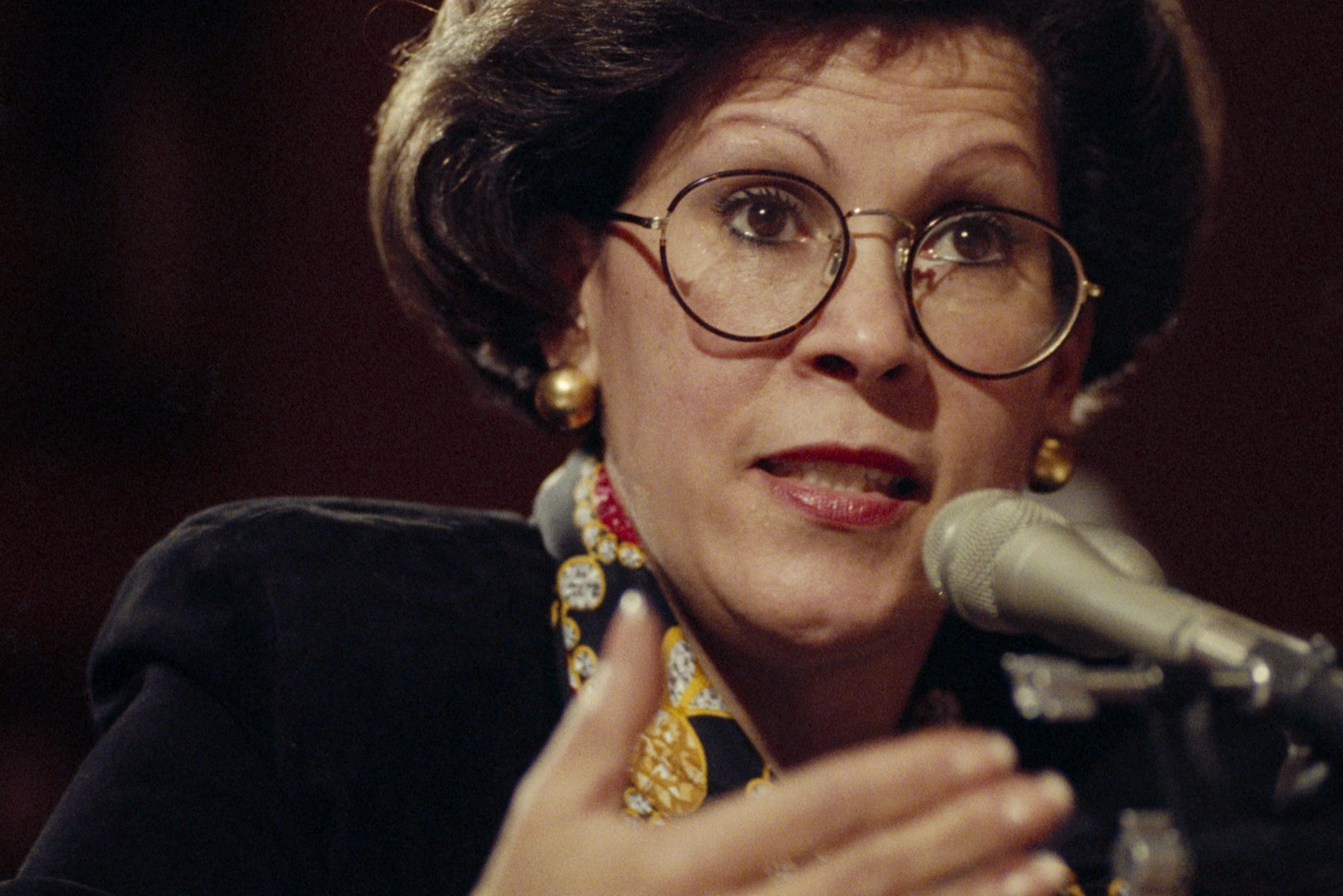 Surgeon General Dr. Antonia Novello Testifying Before Senate