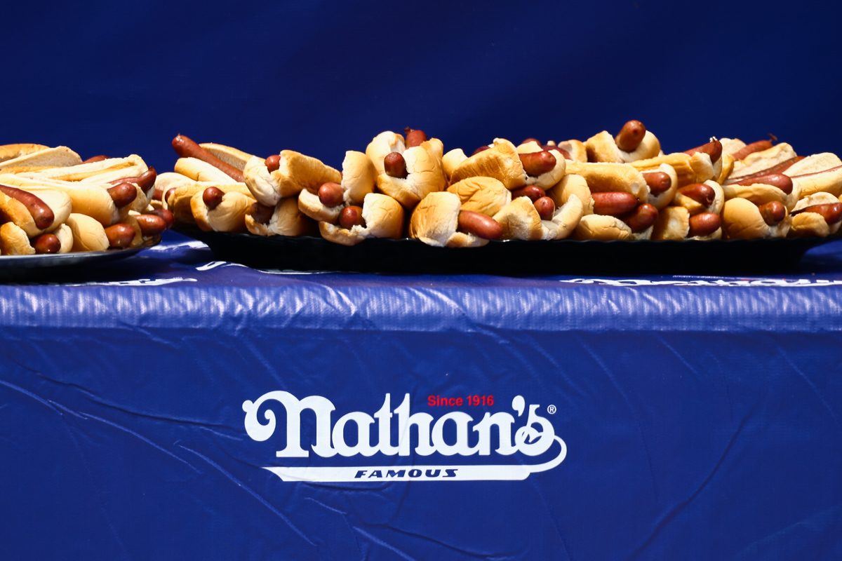 hot dogs at nathan's eating contest